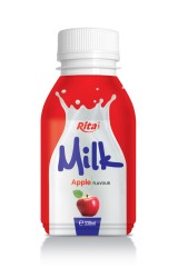 330ml PP bottle Apple Flavor Milk